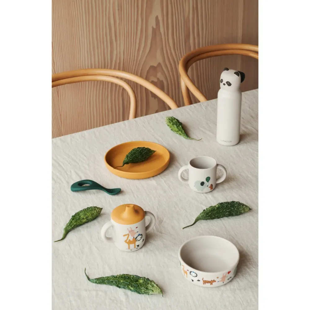 LIEWOOD Around World / Sandy Vivi Imprinted Tableware Sæt
