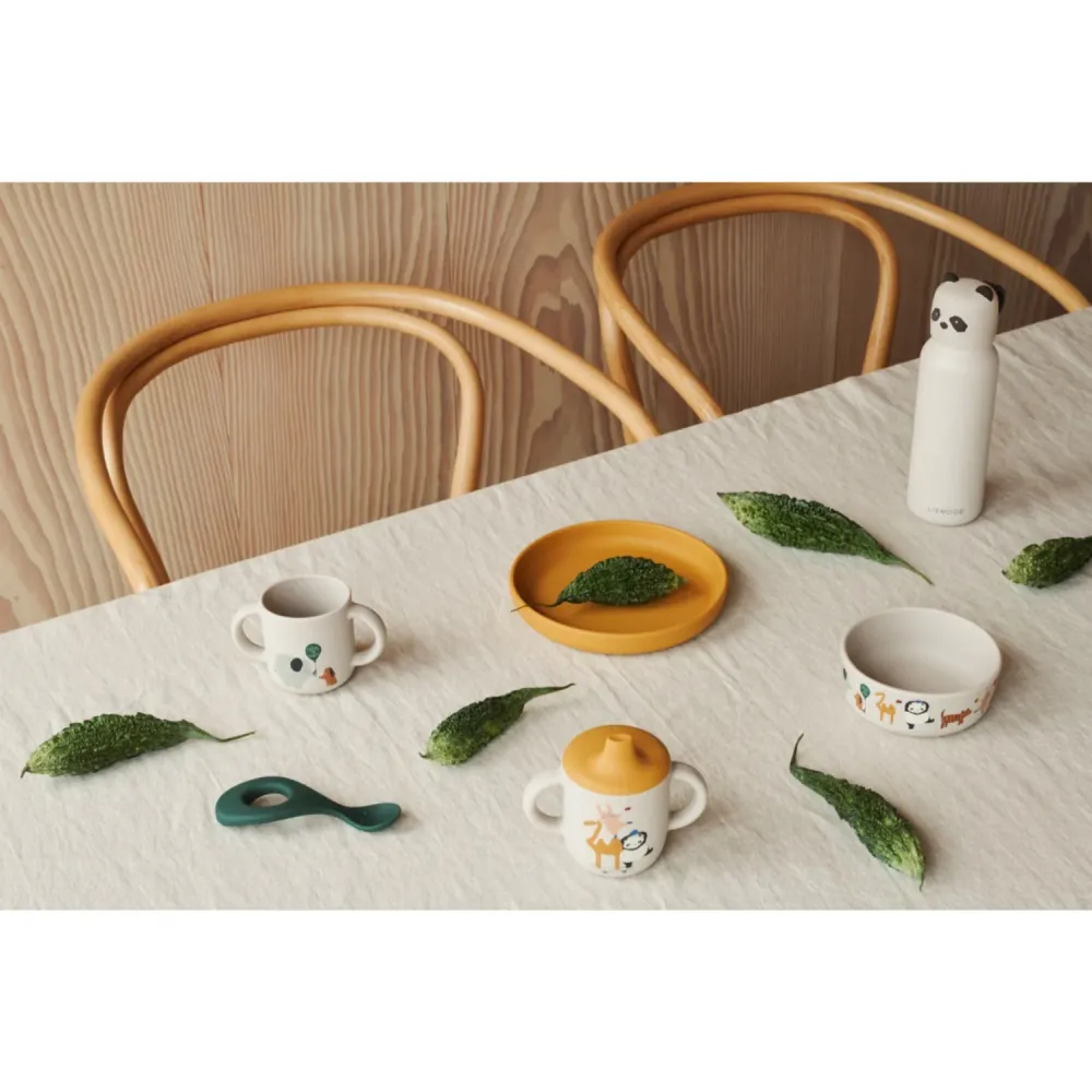 LIEWOOD Around World / Sandy Vivi Imprinted Tableware Sæt