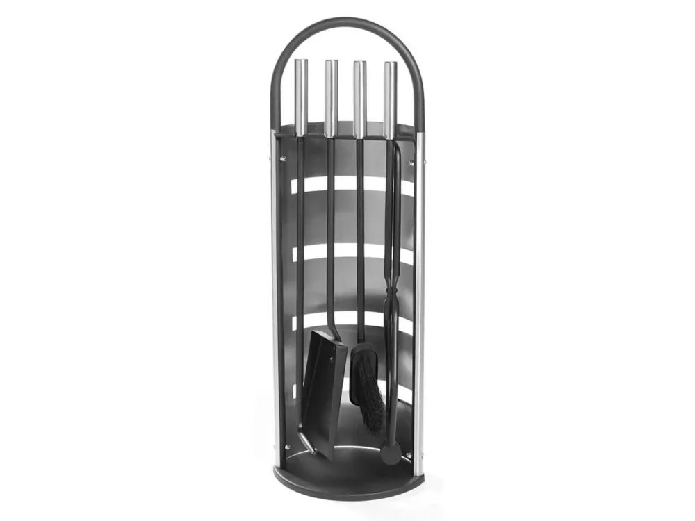 MUSTANG - Fireplace Adjust 4-Piece Stainless