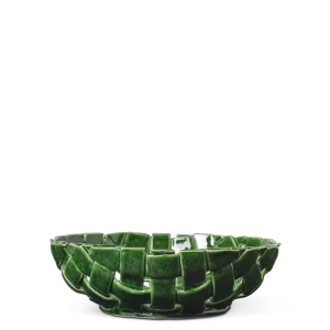 Plait Bowl - Ø30 - Emerald Sage