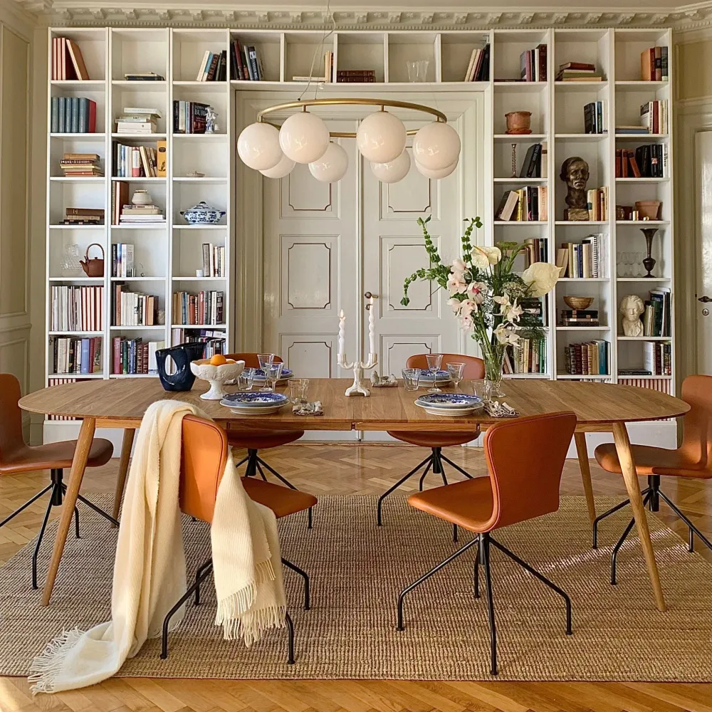 PLAYdinner Lamé, Dining Table Incl 2 Added Plates FLP