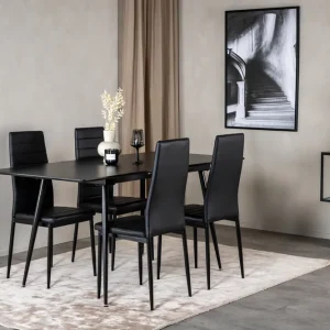 Silar Rektangulært Spisebord 120 x 80 Charcoal