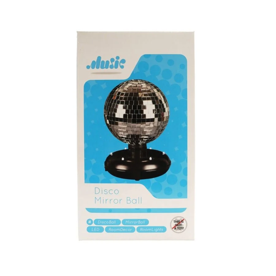 Spejldiskokugle (15 cm)