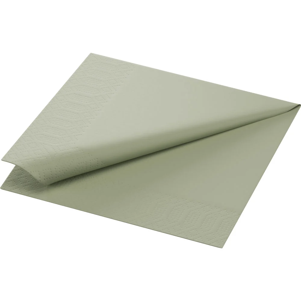 Serviet Duni 33x33 cm 2-lag Pistachio Green,16 pk x 125 stk/krt