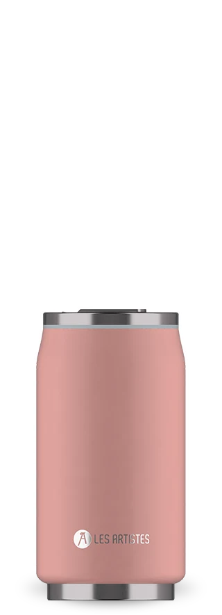 Drikkedåse - Lyserød, 280 ml