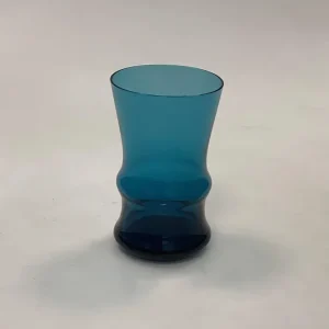 Bertil Vallien Boda Glas Blå Serien Drikkebæger
