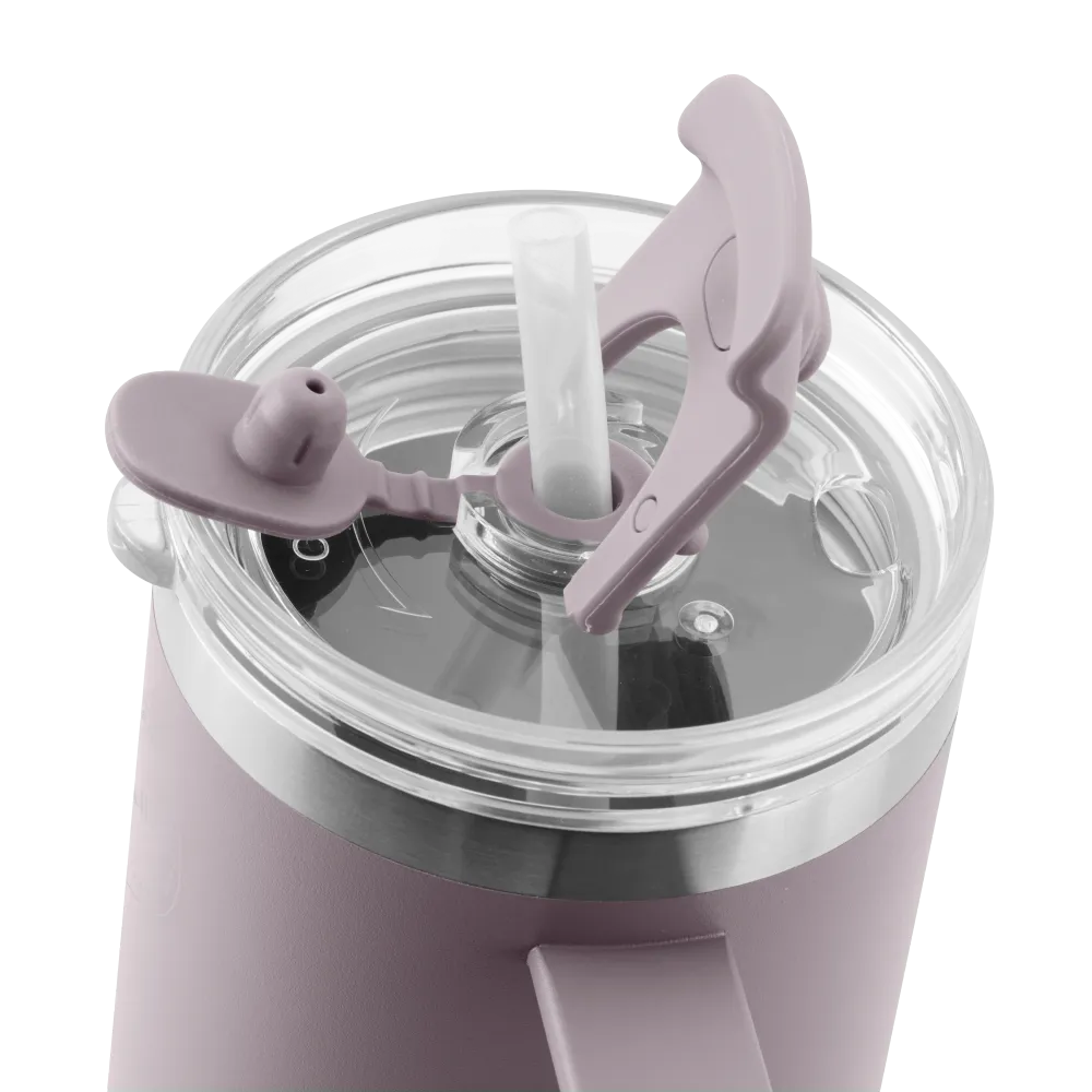 Zester Grater AYA&IDA - Thermo Cup Straw - Lavender - 885ML