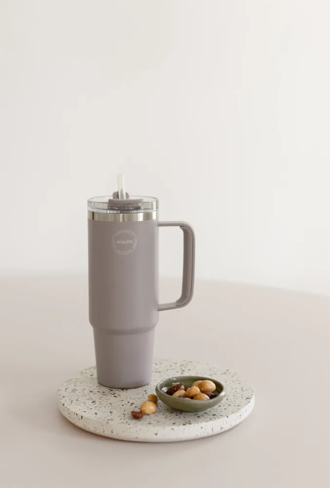 Zester Grater AYA&IDA - Thermo Cup Straw - Lavender - 885ML