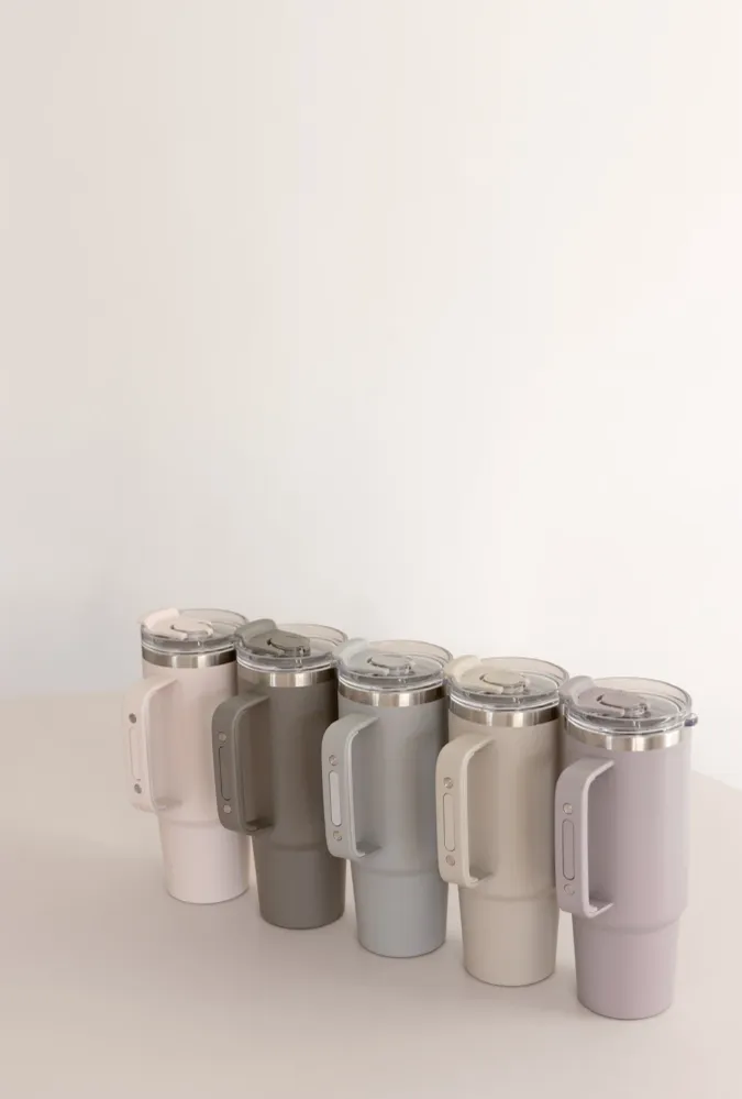 Zester Grater AYA&IDA - Thermo Cup Straw - Lavender - 885ML