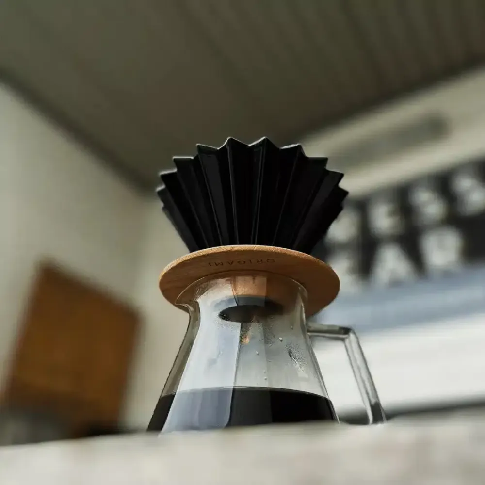 Origami Dripper holder i træ