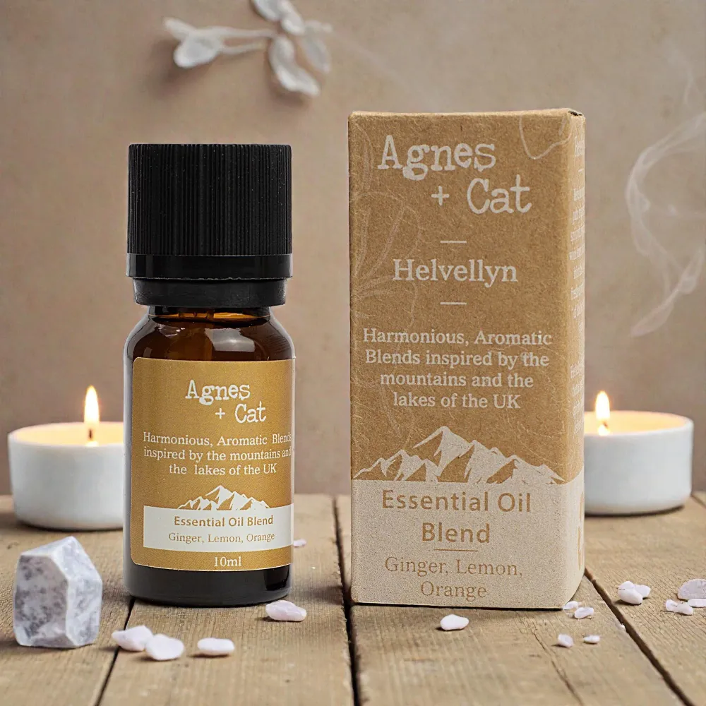 Agnes + Cat Æterisk Olieblanding – Helvellyn – Ingefær, Citron & Appelsin
