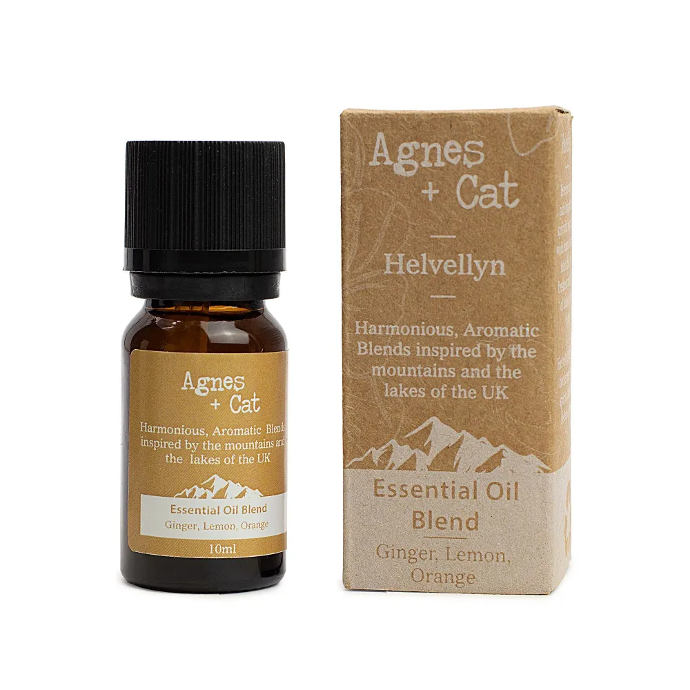 Agnes + Cat Æterisk Olieblanding – Helvellyn – Ingefær, Citron & Appelsin