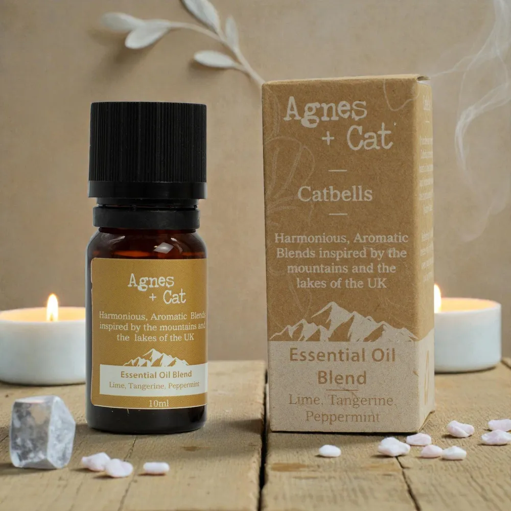 Agnes + Cat Æterisk Olieblanding – Katteklokker – Lime, Tangerin & Pebermynte