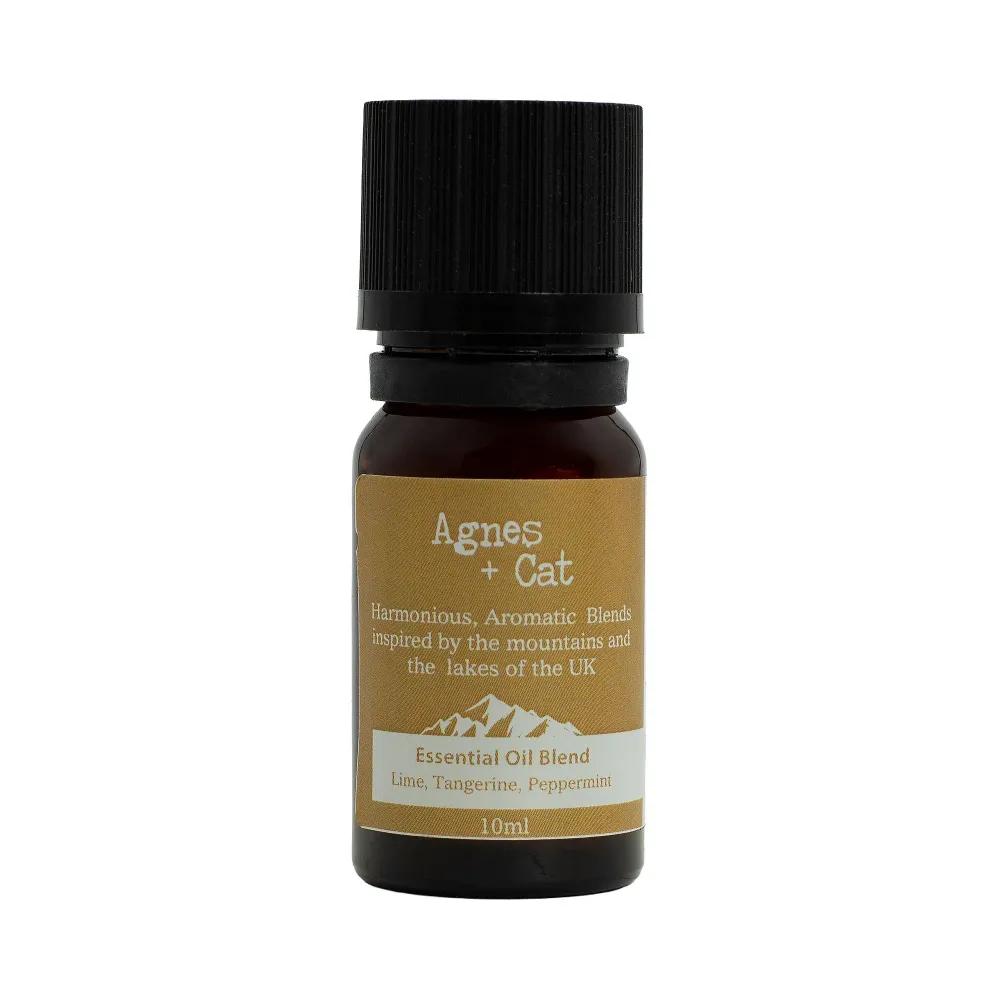 Agnes + Cat Æterisk Olieblanding – Katteklokker – Lime, Tangerin & Pebermynte