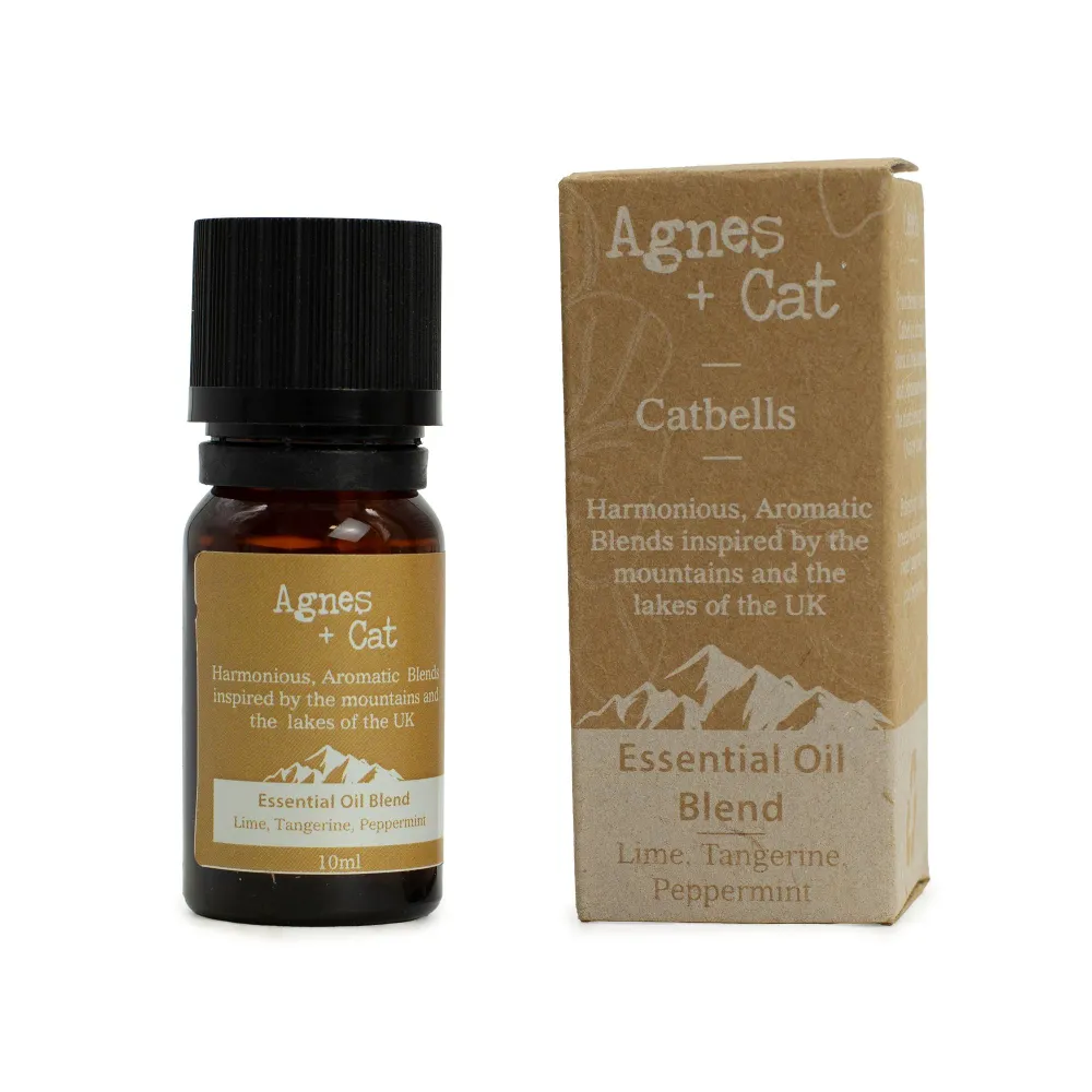 Agnes + Cat Æterisk Olieblanding – Katteklokker – Lime, Tangerin & Pebermynte