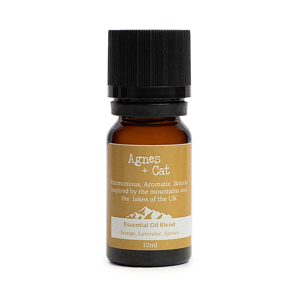 Agnes + Cat Æterisk Olieblanding – Skiddaw Box – Appelsin, Lavendel & Gran