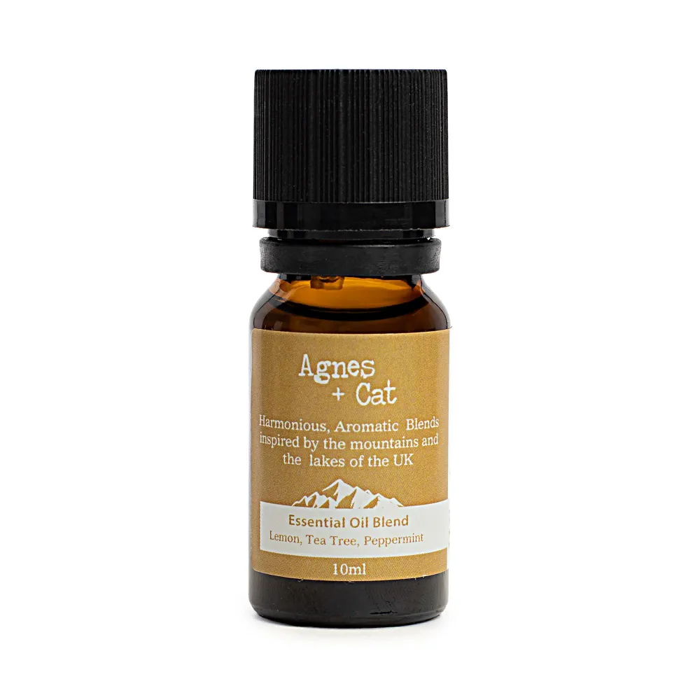 Agnes + Cat Æterisk Olieblanding – Windermere – Citron, Tea Tree & Pebermynte