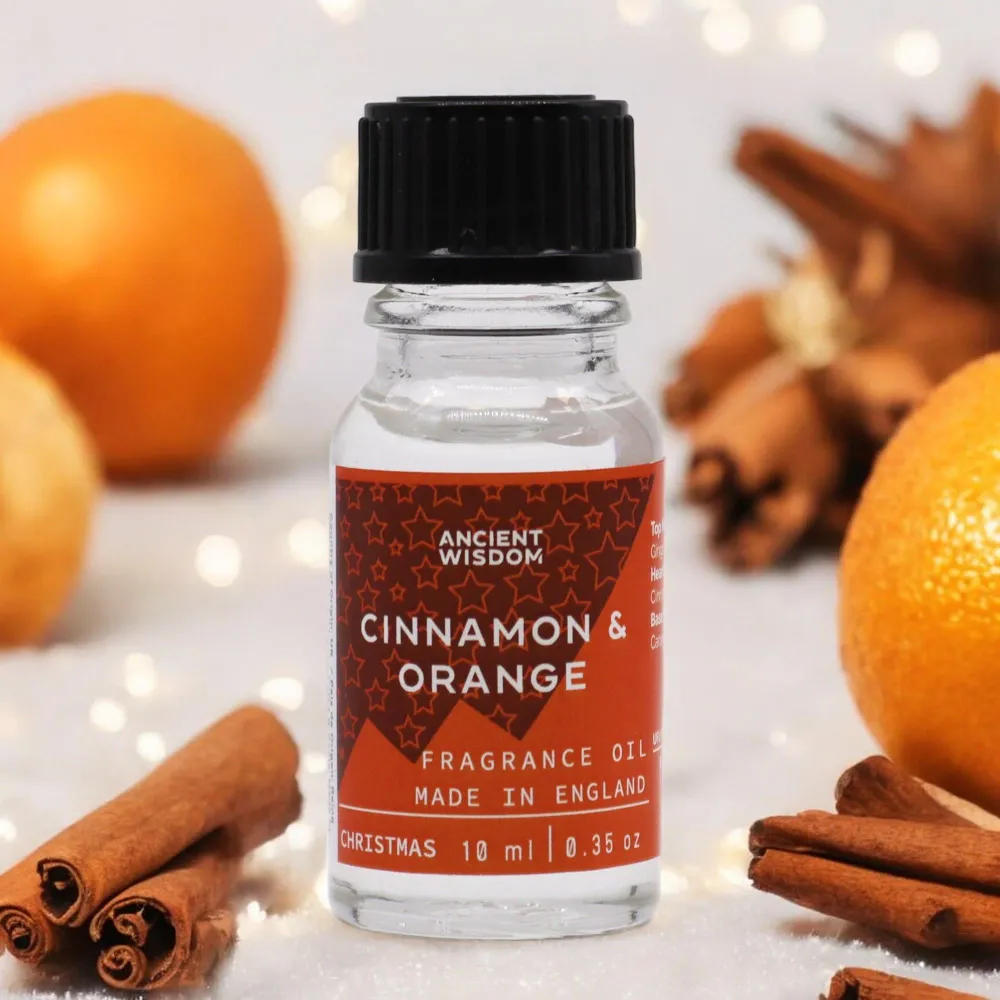 Kanel og appelsin duftolie jul 10ml
