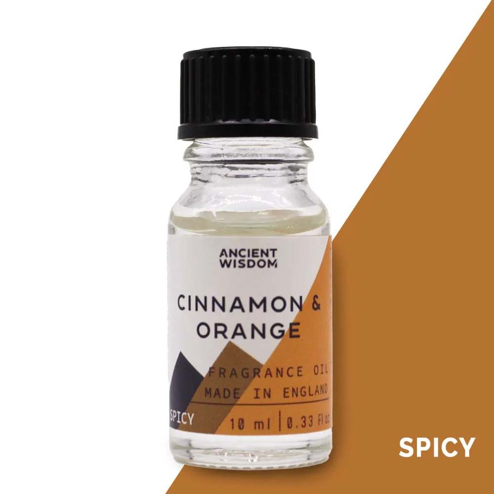 Kanel- og appelsinduftolie, 10ml