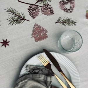 Juledug broderi - 140x240