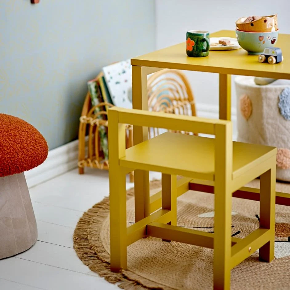 Bloomingville børnetæppe Harrison Rug brun
