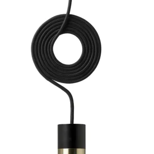 Nielsen Light P8 Fatningssæt Sort/Messing