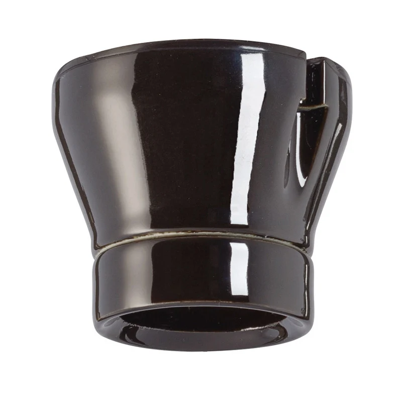 Fotlampholder 65mm Sort