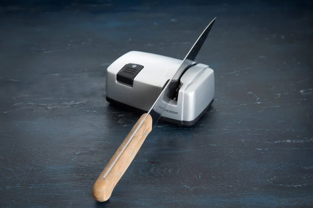 Gastronoma Elektrisk Knivsliber 40W, sølv