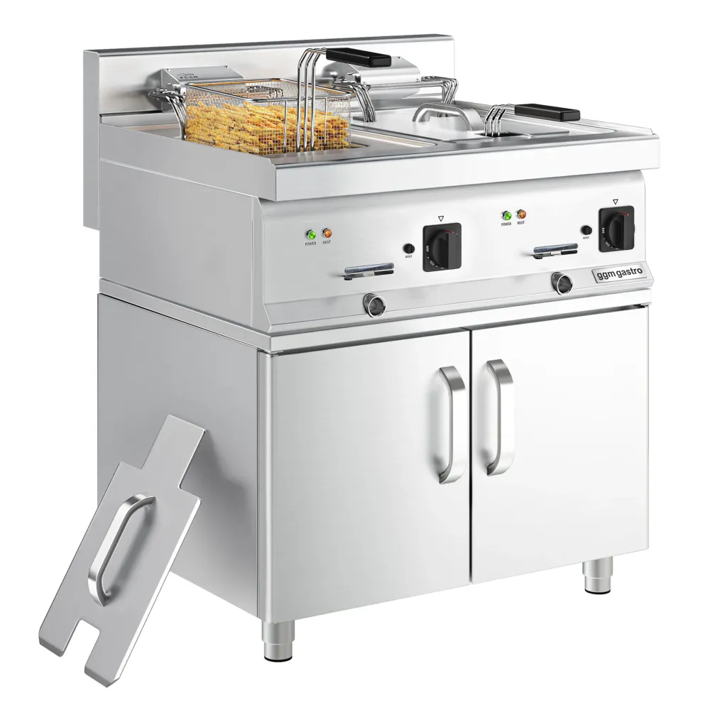 Elektrisk Friture - 11,5 inkl. 11,5 Liter (18 kW) - inkl. Underskab