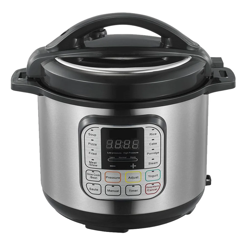 Intelligent Electric Pressure Cooker Seniors Silver