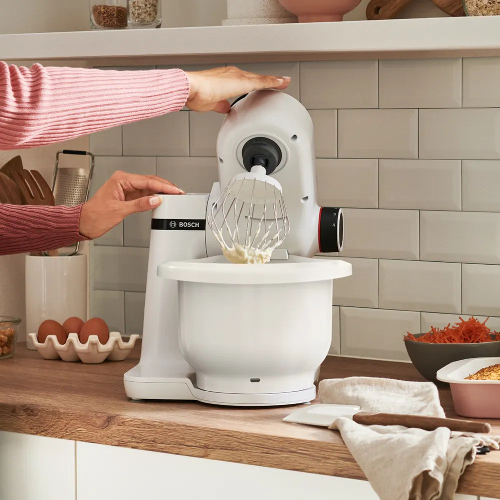Bosch - Køkkenmaskine MUM Serie 2 MUMS2AW00 - 700 W - kridt