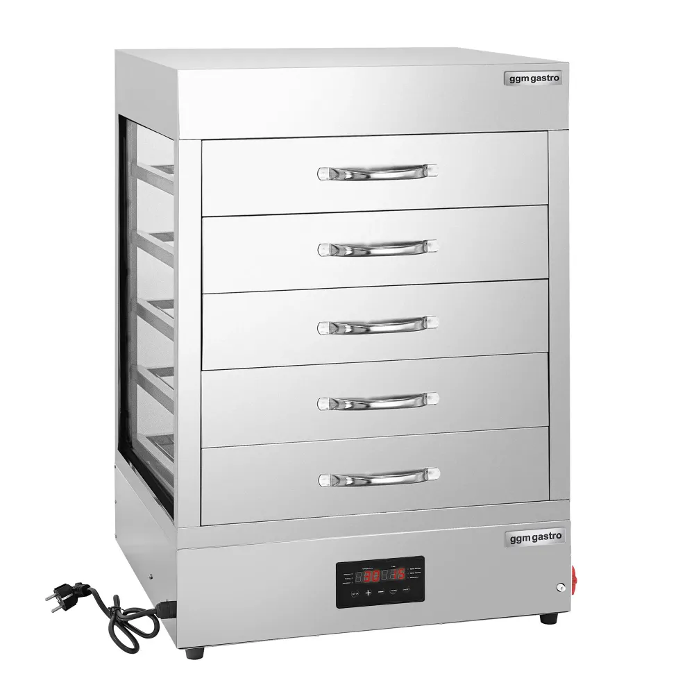 Dampkoger - 2,5 kW - Screen-based - inkl. damptilbehør med 5 skuffer