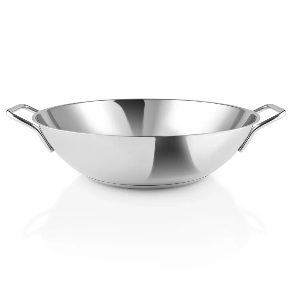 Eva Trio - Wok Rustfrit hardened - 32 cm