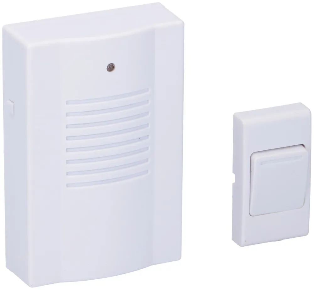 Grundig Trådløs Ringklokke med 16 Melodier – Nem Installation og Elegant Design