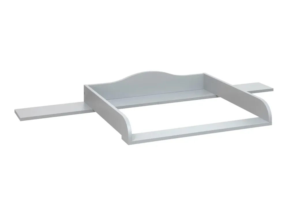 Udskiftningsbeslag hvid velegnet til 160 cm bred HEMNES kommode med panel