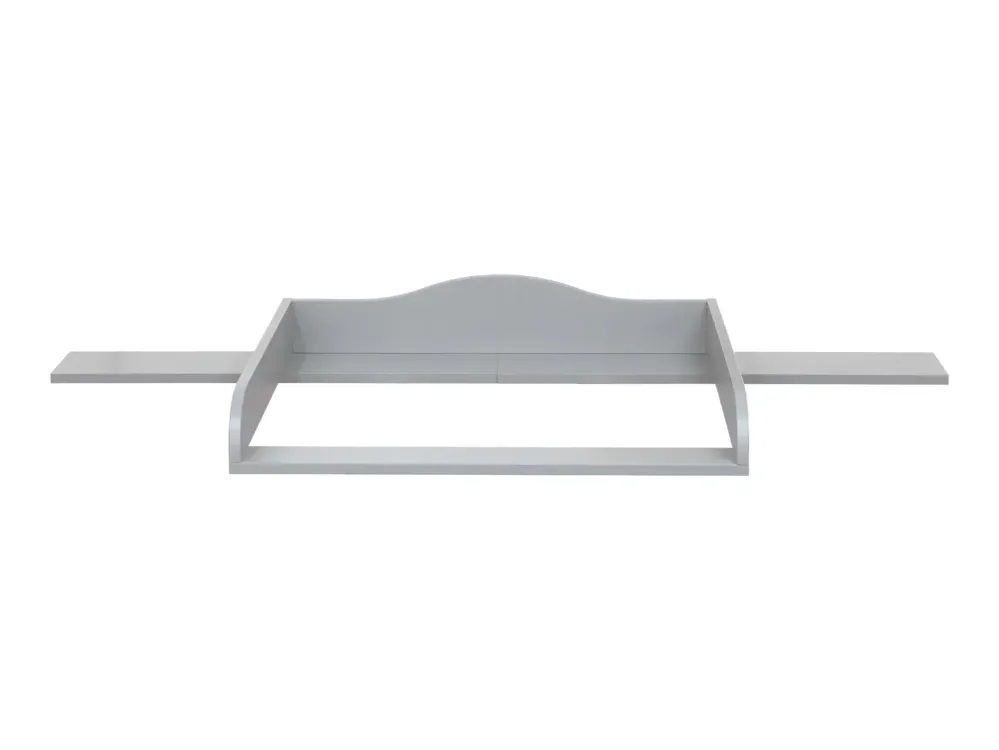 Udskiftningsbeslag hvid velegnet til 160 cm bred HEMNES kommode med panel