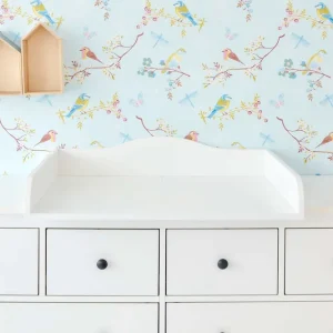 Udskiftningsbeslag hvid velegnet til 160 cm bred HEMNES kommode med panel