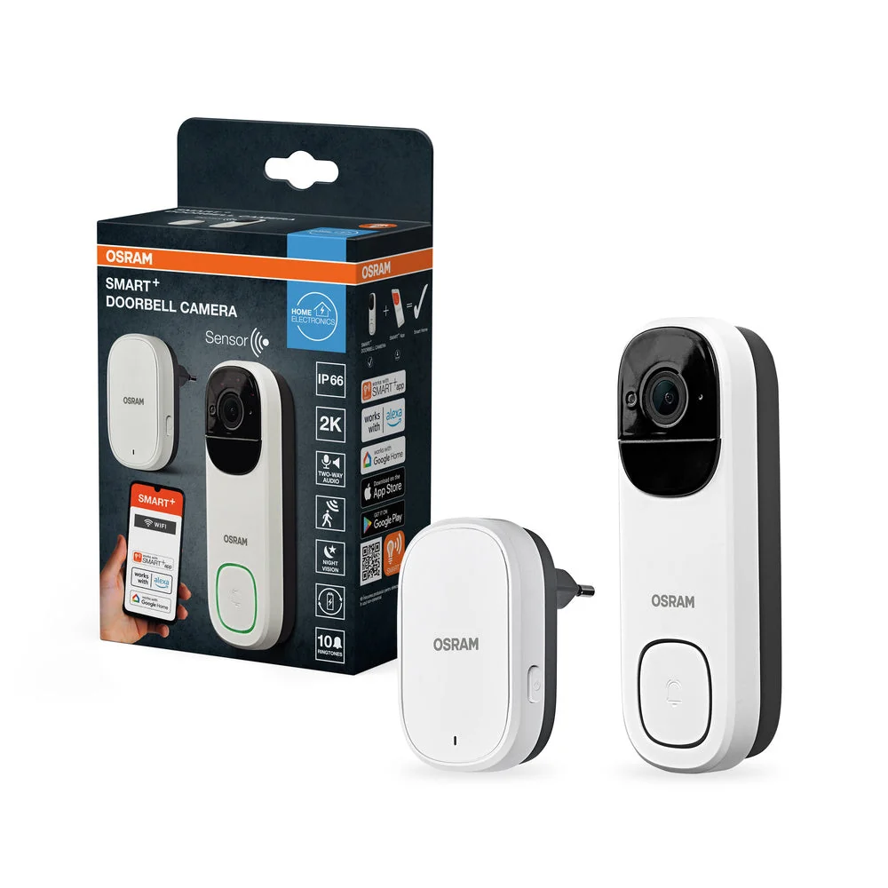 OSRAM SMART+ Outdoor Battery Doorbell kamera WiFi