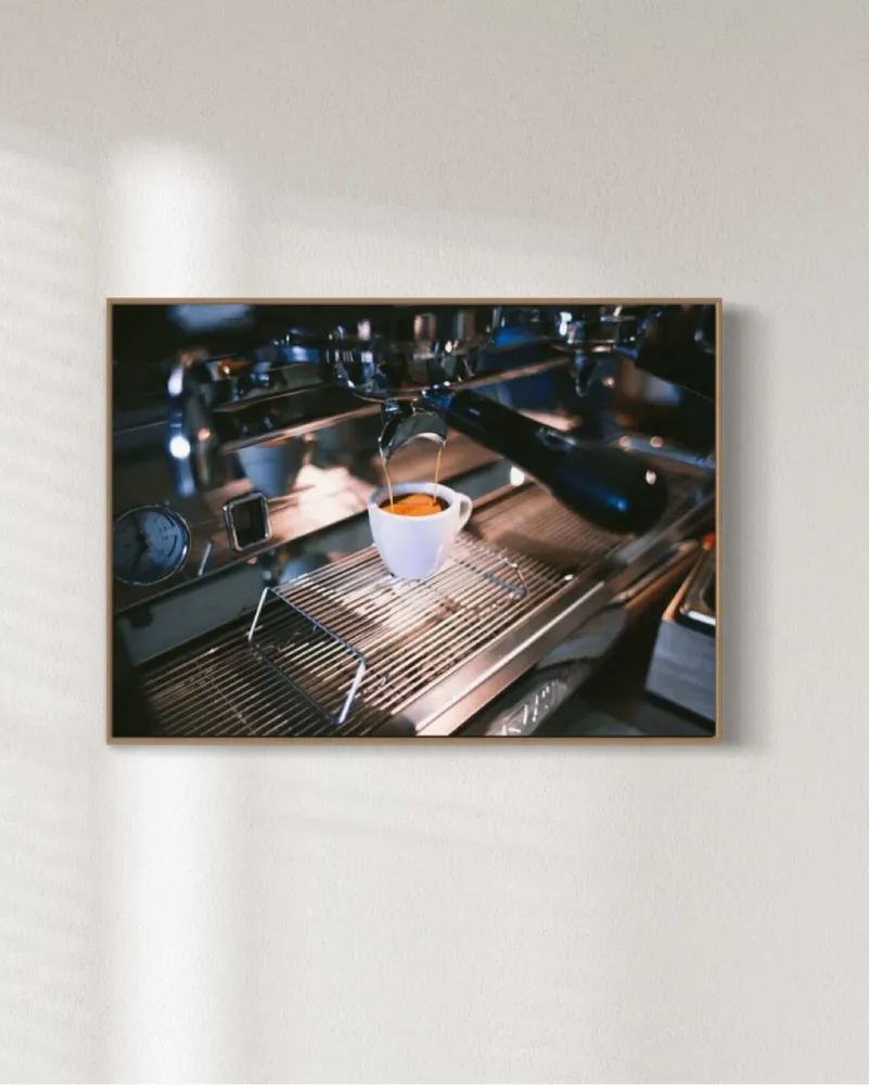 Espresso making 13x18