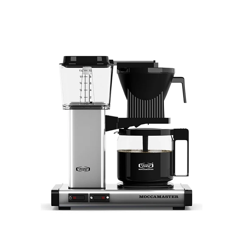 Moccamaster kaffemaskine Self-regulating polished silver 53745