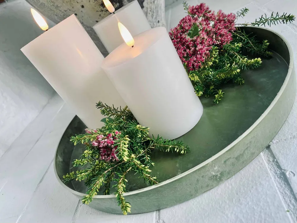 Bakke beton look – Stor grøn