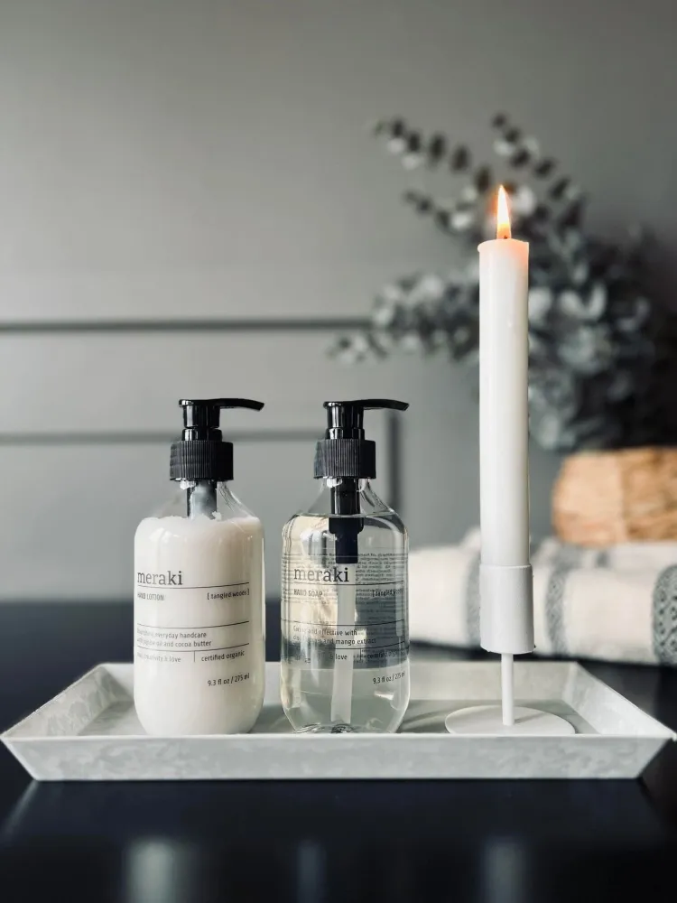 Fad i lys grå beton look - Light Nordic