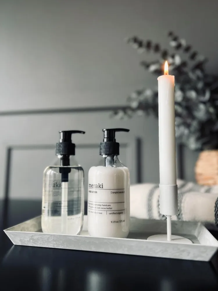 Fad i lys grå beton look - Light Nordic