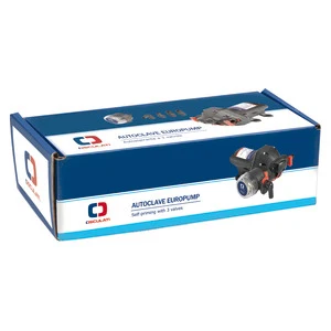 Europump8 3-membran trykvandspumpe ferskvandspumpe 8 l/min 12 V