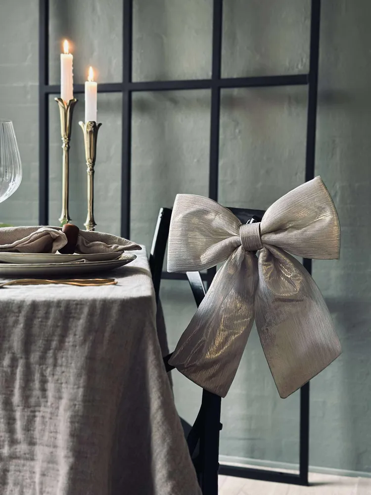 Sløjfe Champagne 34 cm