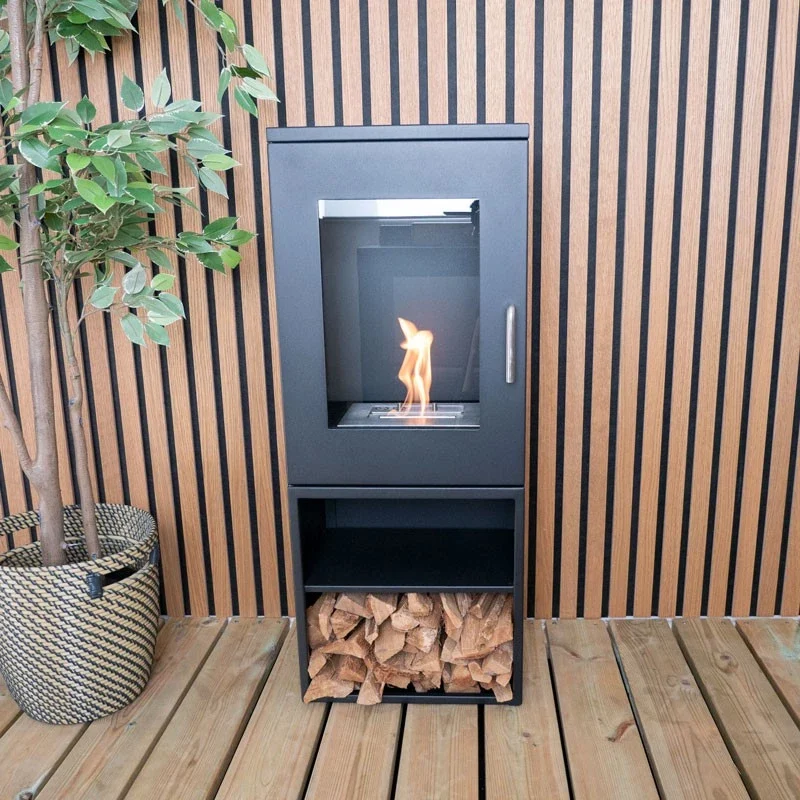 Cherokee bioethanol brændeovn – klassisk design uden skorsten
