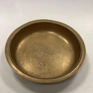 Just Andersen Bronze Skål med Adam og Eva