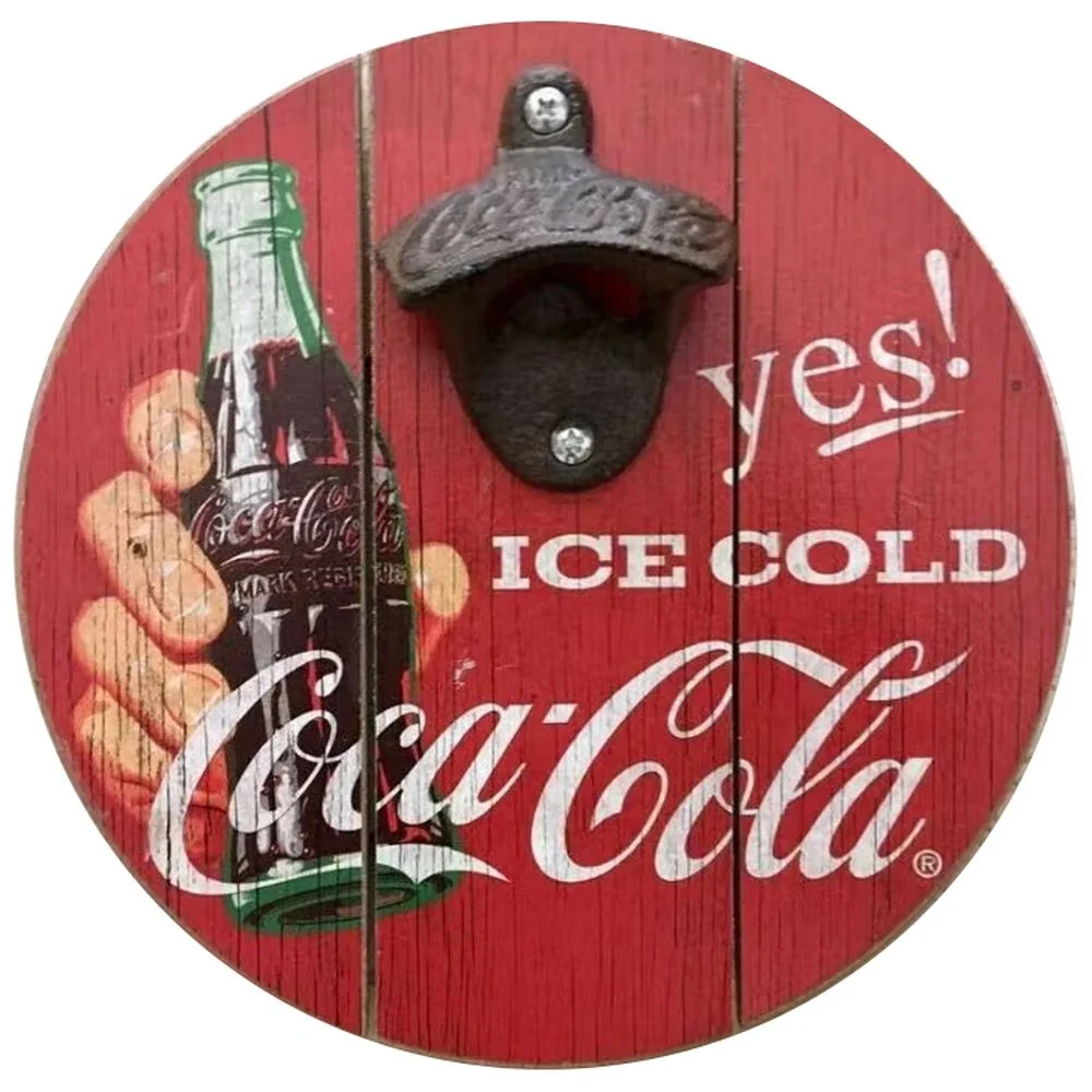 Retroworld Coca-Cola Bottle Opener - Ø 20 cm
