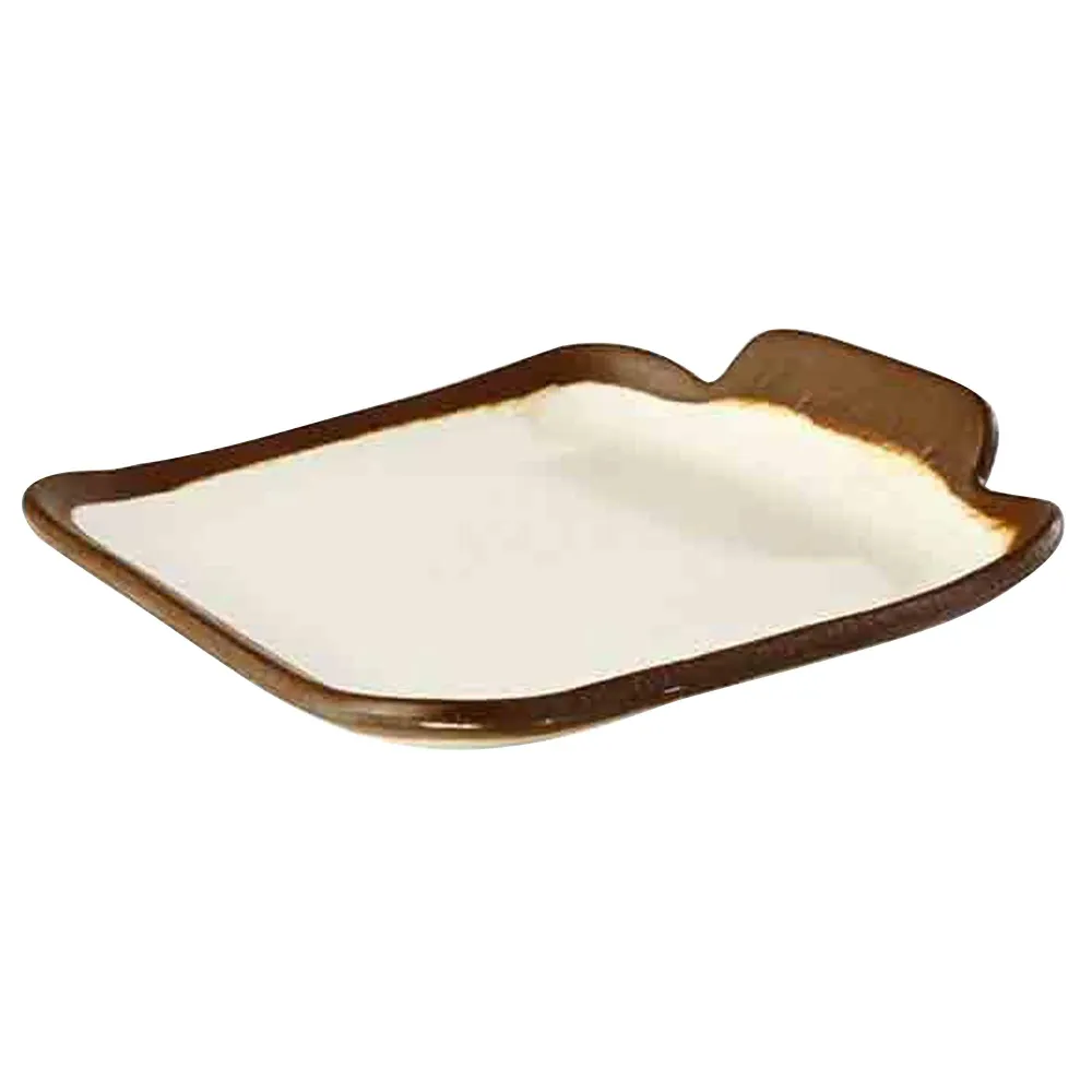 (6 stk.) Tallerken - CROCKER - Melamin - 140x130mm