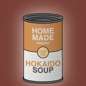 plakat: dåse med hokaido soup - cherry pepper 60